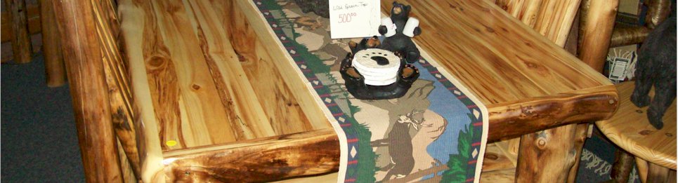 Log Cabin Tables